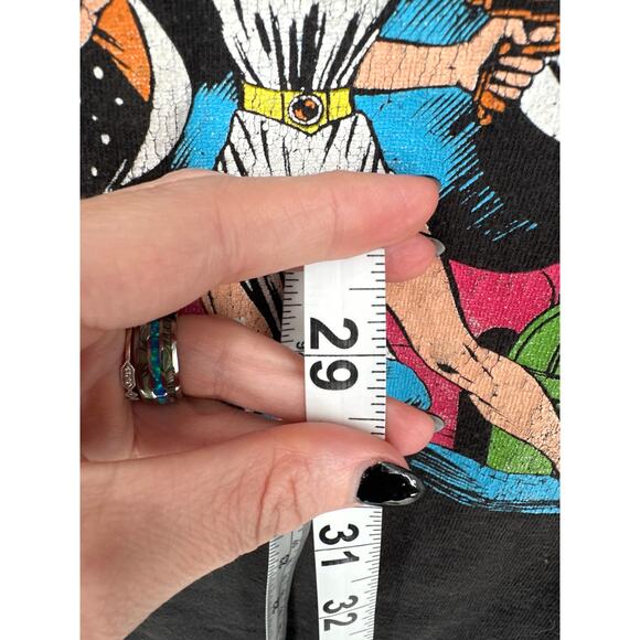 Star Wars Shirt Mens 3XL Black Graphic Tee Mad Engine Luke Darth Vader Colorful - Picture 4 of 5